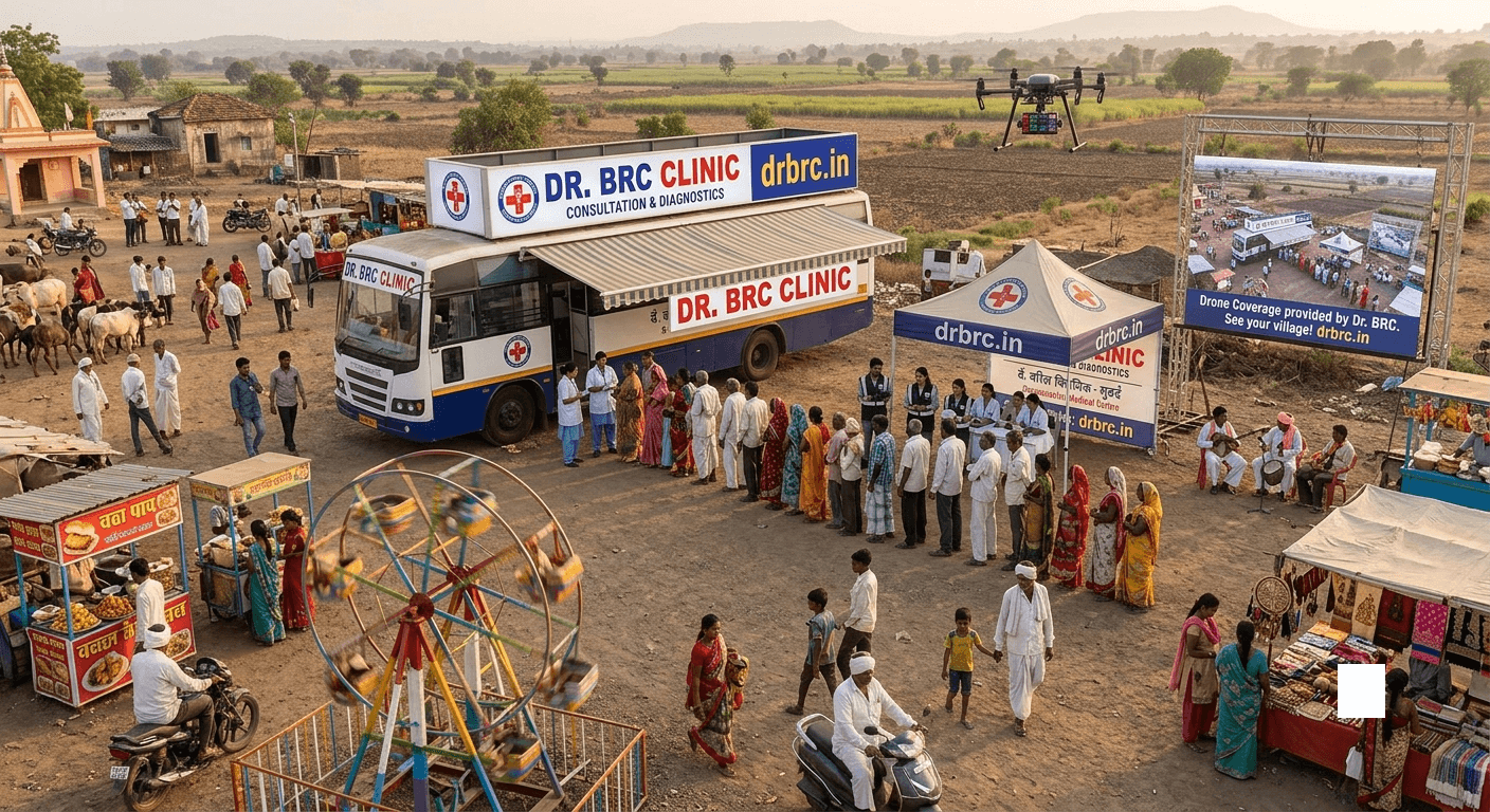 Clinical setup at Dr BRC Clinic Mumbai