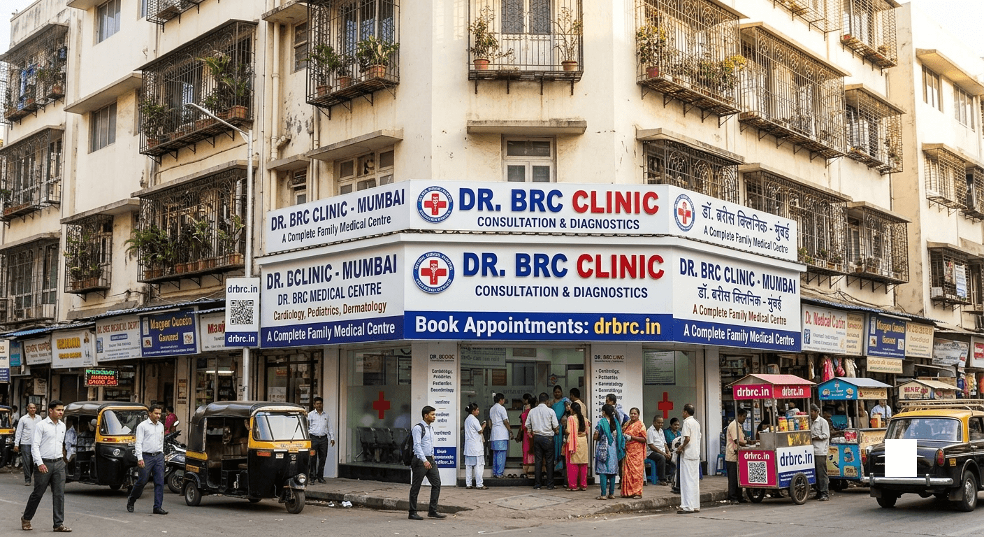 Exterior of Dr BRC Clinic Mumbai
